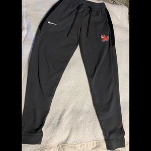 Nike MARIST College sweatpants.